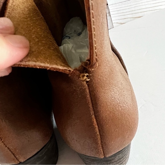 Emu Australia Leather/Suede Ankle Boot in Brown size 9.5 - Picture 9 of 9